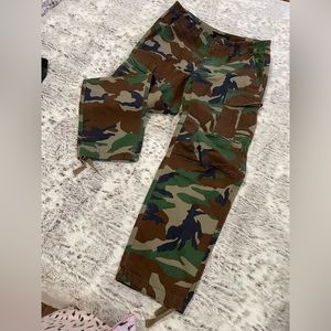 Pacsun Army Fatigue Cargo Pants